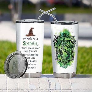 Famous Slytherin Wizard Sorting Hat Harry Potter Tumbler 1