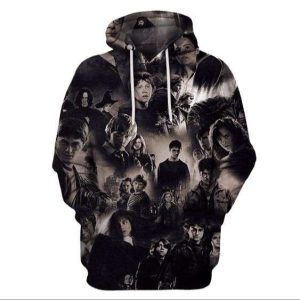 Friends Harry Potter Ron And Hermione Movie Series 3D Hoodie