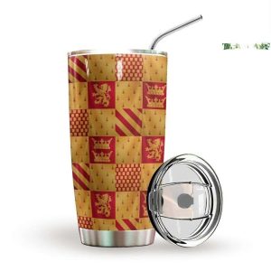 Gryffindor Symbol Red Yellow Colors Harry Potter Tumbler