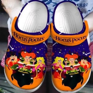 Halloween 3 Witches From Hocus Pocus Sanderson Sisters Clog Crocs
