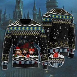 Harry Potter And Friends Christmas Ugly Sweater
