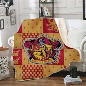 Harry Potter Gryffindor Lion Logo Blanket