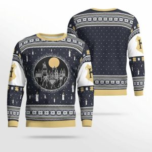 Harry Potter Hogwarts Castle Ugly Christmas Sweater