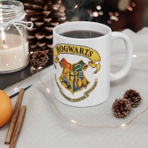 Harry Potter Hogwarts Crest Mascot Logo Ceramic Mug