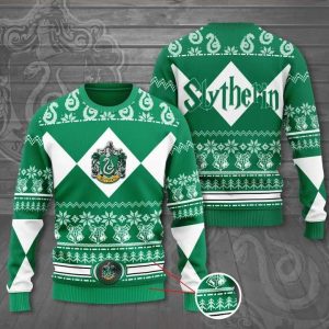 Harry Potter Slytherin House Christmas Ugly Sweater
