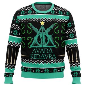 Harry Potter Spell Avada Kedavra Ugly Sweater