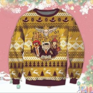 Harry Time Funny Harry Potter Christmas Ugly Sweater
