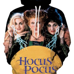 Hocus Pocus Halloween Sanderson Sisters 3D Hoodie