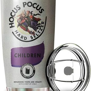 Hocus Pocus Hard Seltzer Children Halloween Tumbler