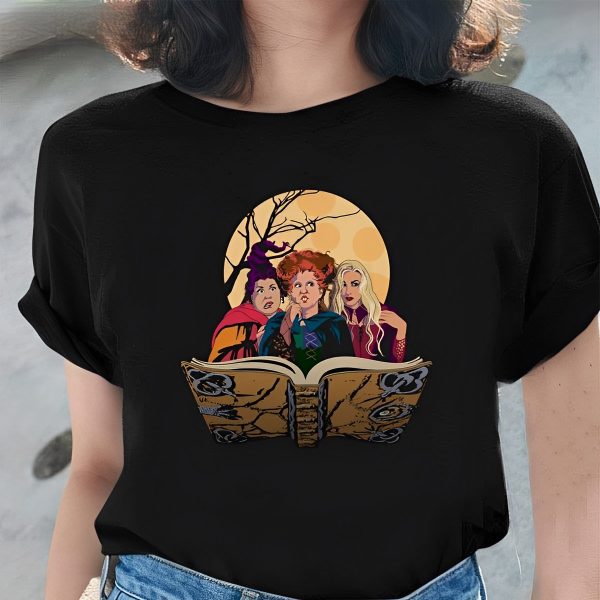 Hocus Pocus Sanderson Sisters Trio Witches Art Unisex T-Shirt