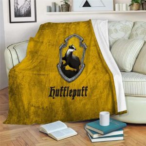 Hufflepuff Blanket Four Houses Of Harry Potter Blanket 2