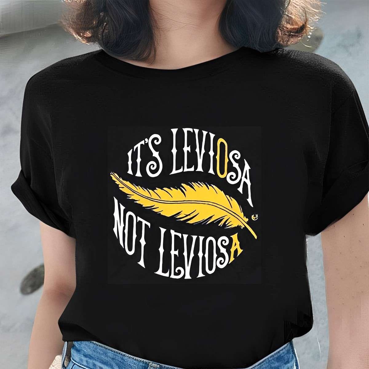 onderwerp Formulering Per It's Not Leviosa Harry Potter Hermione T-shirt