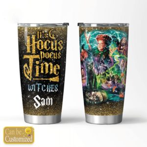 Personalize Halloween Witches Sanderson Sisters It’s Hocus Pocus Time Tumbler
