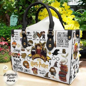 Personalized Harry Potter Chibi Waiting My Letter From Hogwarts HP House Handbag