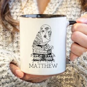 Personalized Hedwig Harry Potter Owl Wizarding World Mug