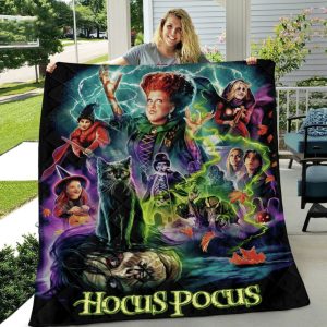 Sanderson Sisters Power Magic Halloween Movie Blanket