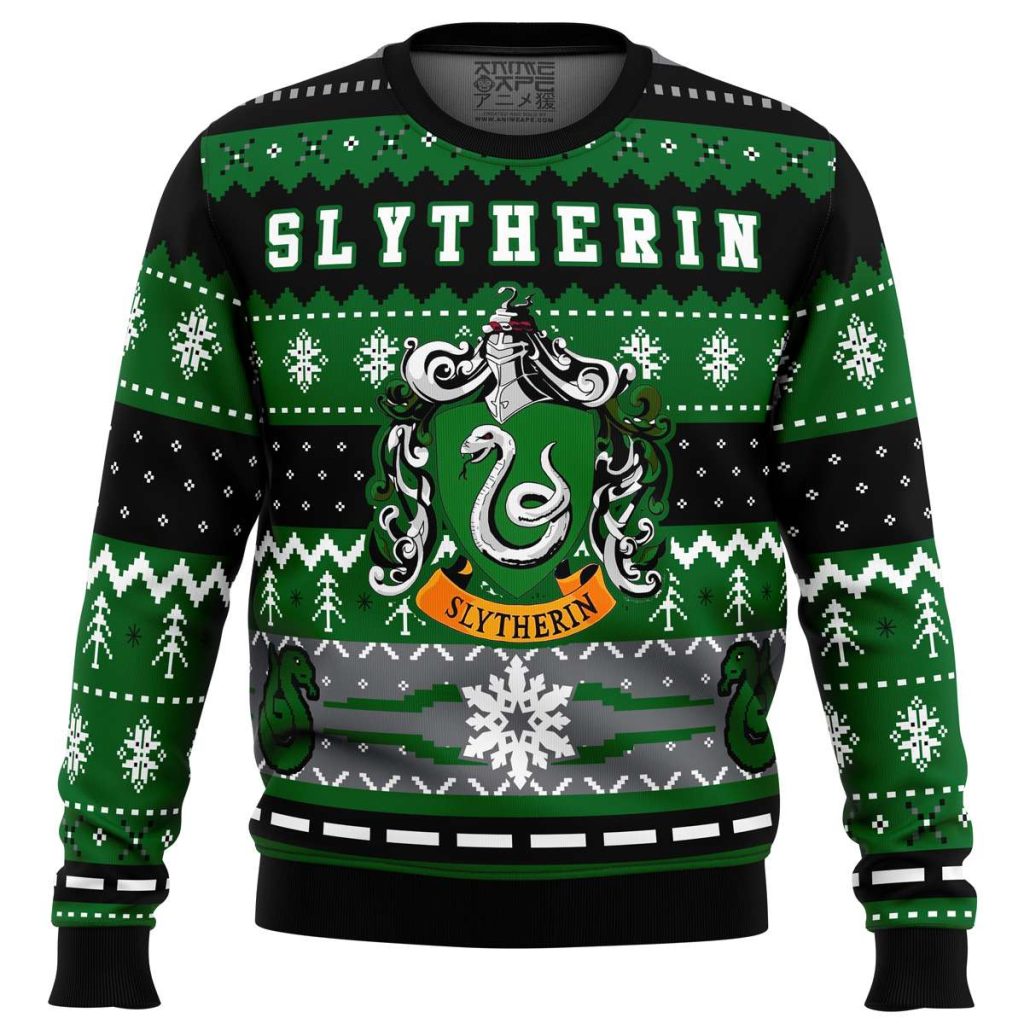 Slytherin House Harry Potter Ugly Sweater 1