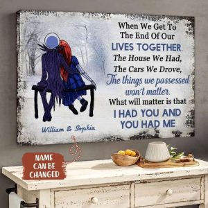 Nightmare Before Christmas Canvas Painting Personalized Couples Canvas