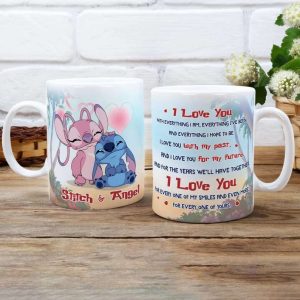 Personalized I Love You Quotes For My Wife Carl Ellie Couples Coffee Mug