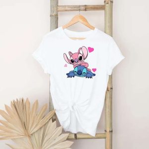 Stitch And Angel Shirt, Disney Couples T-shirt
