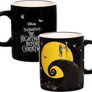 Tim Burton The Night Before Christmas Jack And Sally Couples Coffee Mug