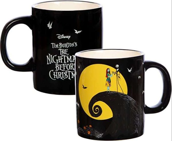 Tim Burton The Night Before Christmas Jack And Sally Couples Coffee Mug