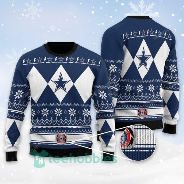 Dallas Cowboys Symbol NFL Ugly Sweater Coolest Christmas Sweater 1