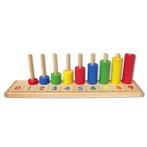 Rainbow Calculation Circle Wood Educational Toys For 2 Year Olds Montessori Wooden Toys 1
