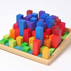 Stepped Counting Blocks For Math Color Educational Toys For 2 Year Olds Montessori Wooden Toys 2