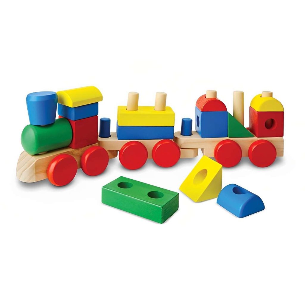 Wooden Blocks Train Educational Toys For 3 Year Olds Montessori Toys For 3 Year Olds 1
