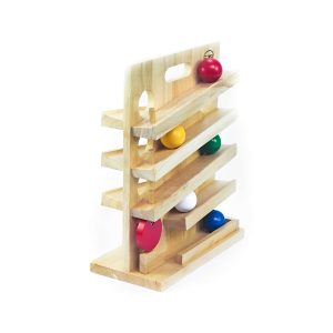 Wooden Montessori Ball Tracker Educational Toys For 1 Year Old, Montessori Wooden Toys