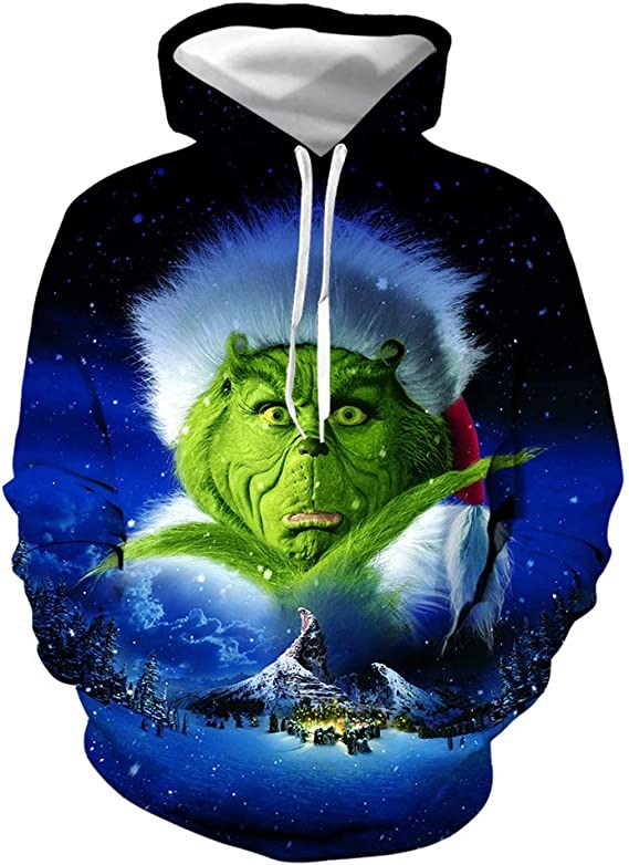 Grinch How The Grinch Stole Christmas Hoodies