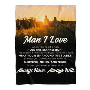 Sunset Always Have Always Will To My Husband Blanket, Best Husband Gift