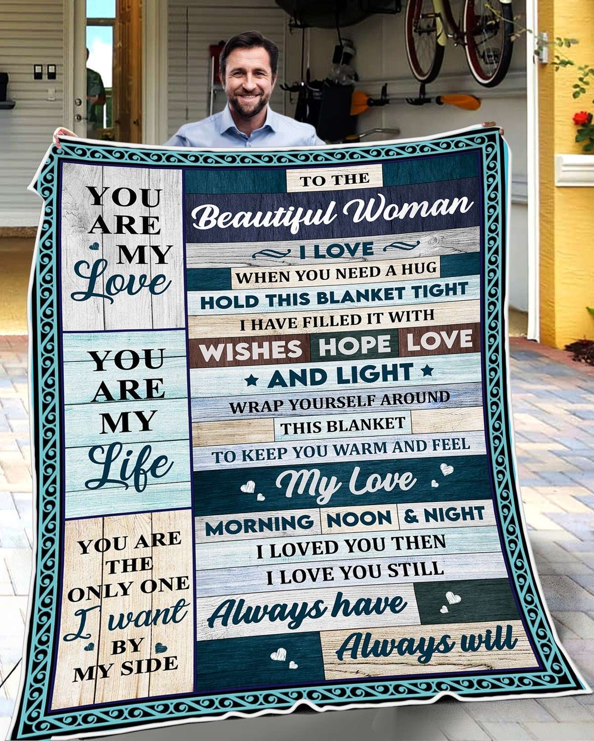 Always have Always Will To My Wife Blanket, Personalized Gift For Wife