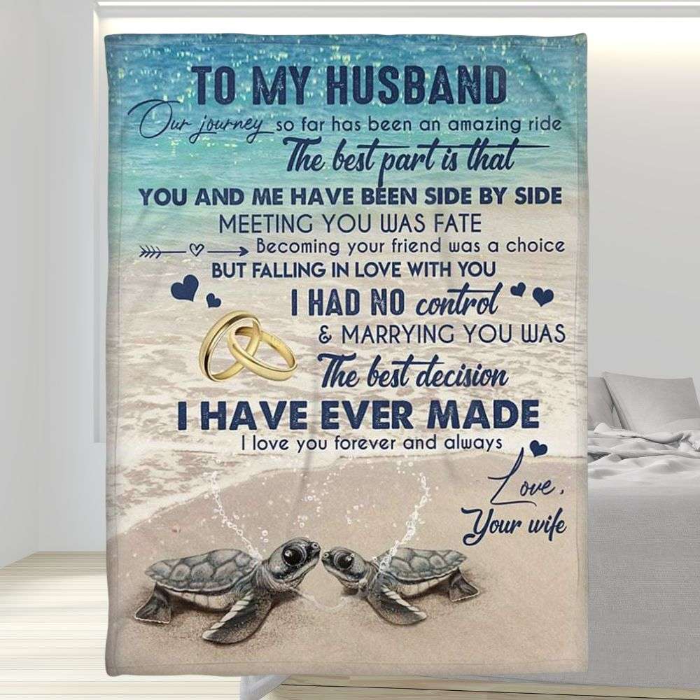 I Had No Control And Marrying You Was Tustle To My Husband Blanket, Personalized Gift For Husband