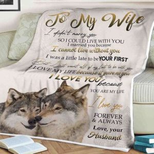 I Was A Little Late To Be Your First Wolf Couple To My Wife Personalized Gift For Wife 2