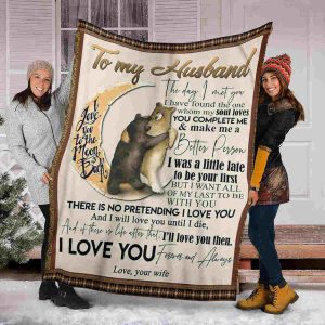 I Will Love You Then Beer Couple To My Husband Blanket, Personalized Gift For Husband