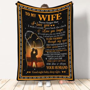 If You Realize To My Wife Blanket Personalized Gift For Wife 1
