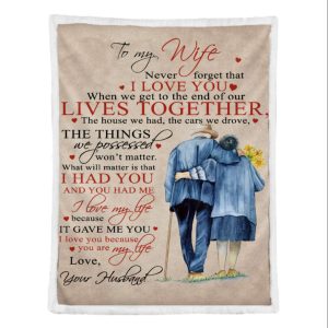 It Gave Me You To My Wife Blanket Personalized Gift For Wife 3