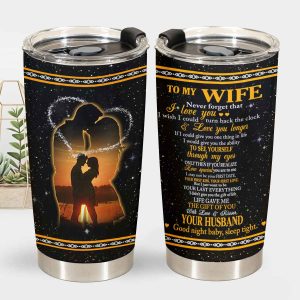 Life Gave Me The Gift Of You To My Wife Tumbler, Personalized Gift For Wife