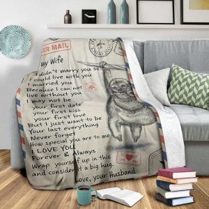 Never Forget How Special You Are To My Wife Blanket Personalized Gift For Wife 1
