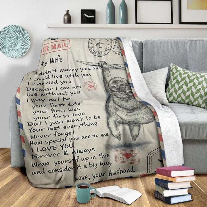 Never Forget How Special You Are To My Wife Blanket, Personalized Gift For Wife