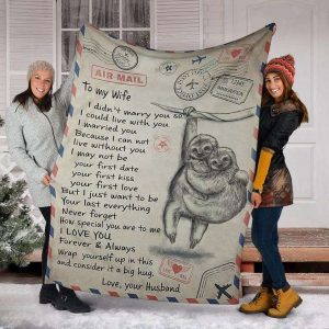 Never Forget How Special You Are To My Wife Blanket Personalized Gift For Wife 2