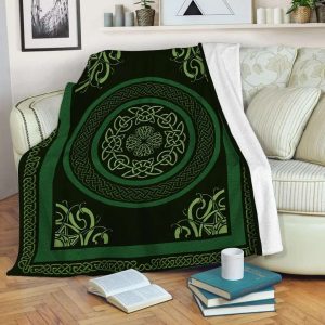 Symbol Celtic Ireland Blanket, St Patrick’s Day Blanket