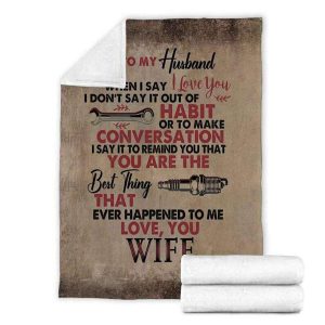 That Ever Happened To Me To My Husband Blanket Best Husband Gift 3
