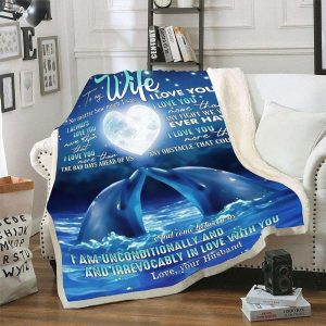 The Bad Day Ahead Of Us To My Wife Blanket Personalized Gift For Wife 1