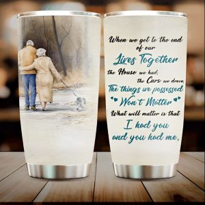 The Things We Possegged Old Couple Tumbler, Best Couple Gift