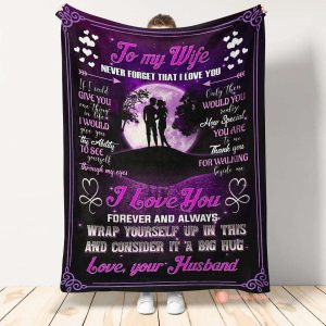 Wrap Yourself Up In This To My Wife Blanket Personalized Gift For Wife 1