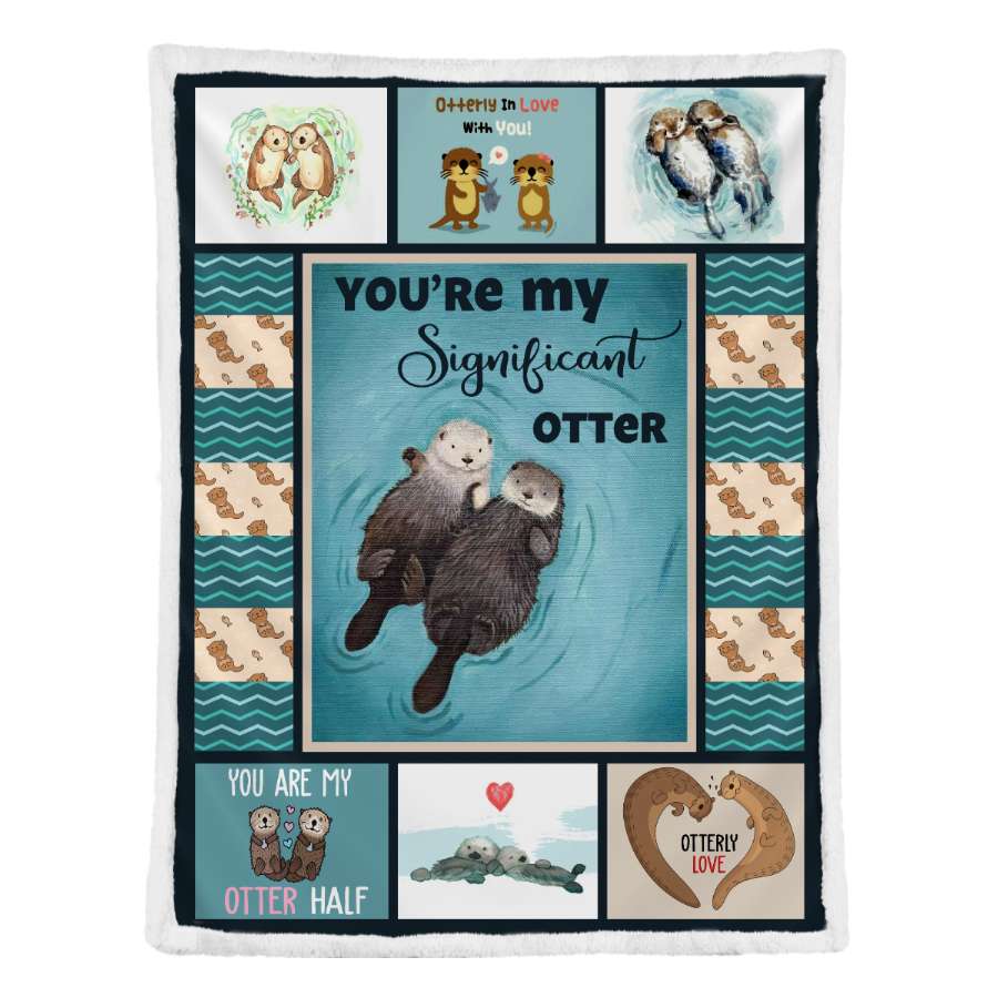Love Card-will you be my significant otter?