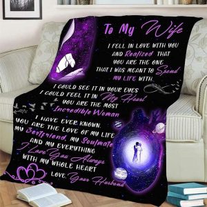 You Are The Most Incredible Woman To My Wife Blanket, Personalized Gift For Wife